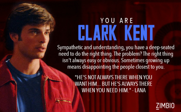 You are Clark Kent!
